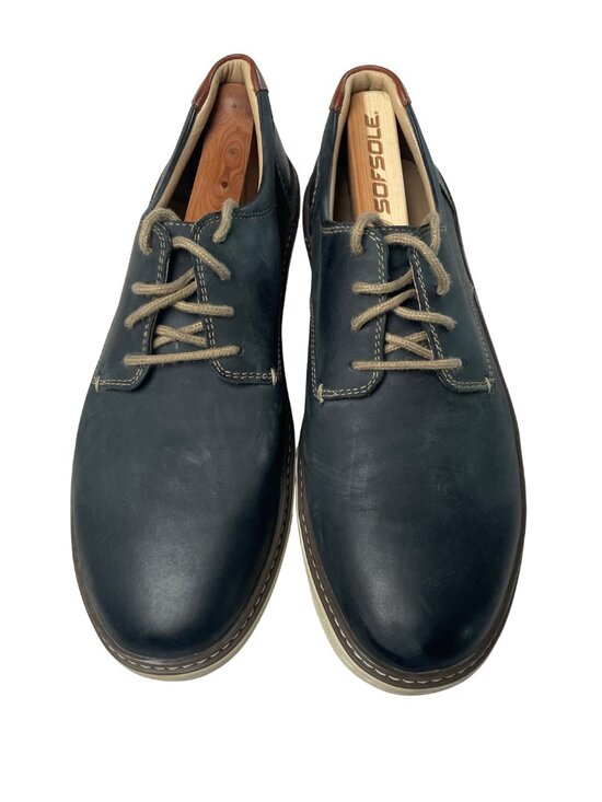 Johnston & Murphy Other - Johnston & Murphy (J&M) Men's Navy Sheepskin McGuffey Oxford Loafer, 9